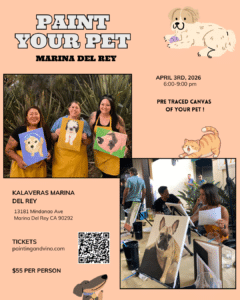 Paint your Pet Event- Easter weekend