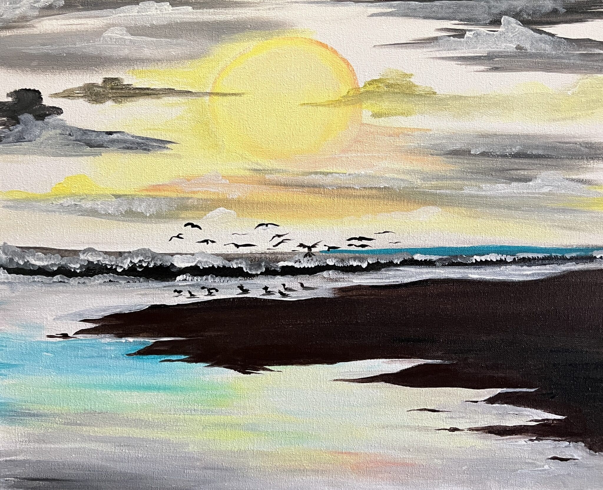 Tranquil Tide – Paint and Sip with Nicole