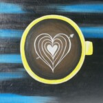 Enjoy a fun night out with friends and family at this amazing I Love You a Latte Paint and sip event. I Love You a Latte