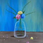 Painting event with Painting & Vino! Spring in a Vase