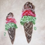 Cool off with this fun Ice Cream Cone painting event. Ice Cream Cones