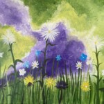 Enjoy a relaxing time out with this beautiful painting event. Spring Flowers
